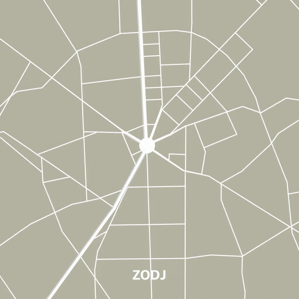 Artystyczna wizualizacja Łodzi